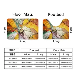 Shattered Toilet Mats (Multi-Size)