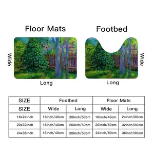 Backyard Fence Toilet Mats (Multi-Size)