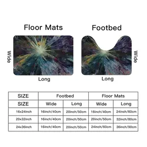 Chaos In The Space Toilet Mats (Multi-Size)