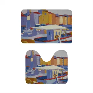 Saint-Tropez Harbor Toilet Mats (Multi-Size)