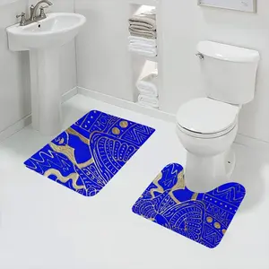 Mona Lisa Toilet Mats (Multi-Size)