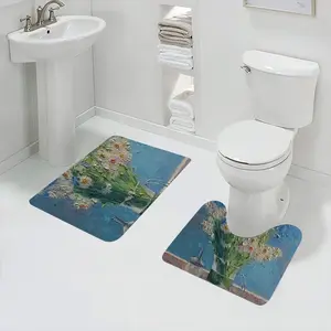 Сhamomiles Toilet Mats (Multi-Size)