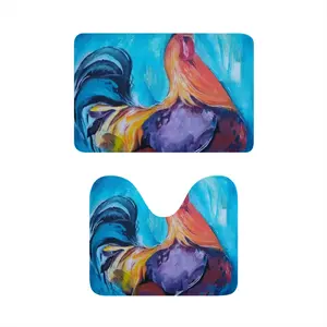 Rooster Toilet Mats (Multi-Size)