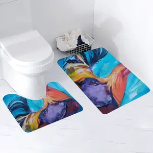 Rooster Toilet Mats (Multi-Size)