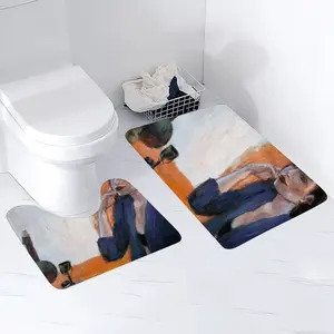 What Is The Woman Thinking Toilet Mats (Multi-Size)