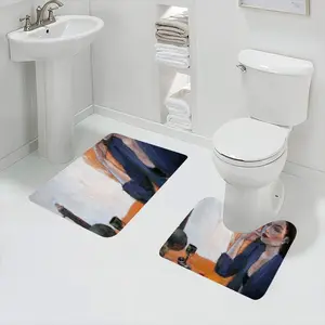 What Is The Woman Thinking Toilet Mats (Multi-Size)