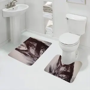 Portrait Of Gong Li Toilet Mats (Multi-Size)