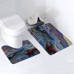 Seascape Toilet Mats (Multi-Size)