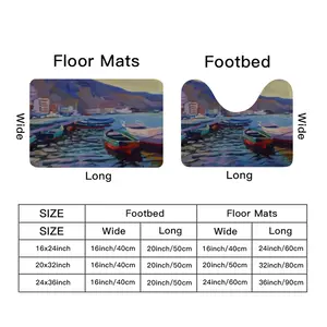 Seascape Toilet Mats (Multi-Size)