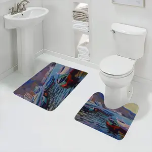 Seascape Toilet Mats (Multi-Size)