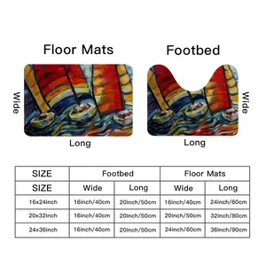 Sailing Downwind Toilet Mats (Multi-Size)