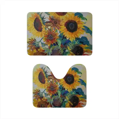 The Sunflowers Toilet Mats (Multi-Size)