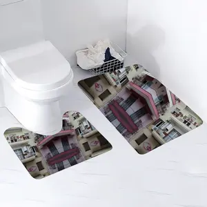 Fraise 3 Toilet Mats (Multi-Size)