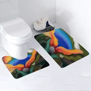 Window View 6 Toilet Mats (Multi-Size)