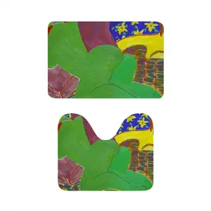 Green Woman Toilet Mats (Multi-Size)