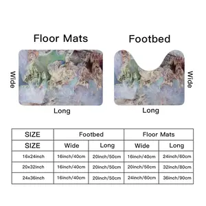 Strokes 6 Toilet Mats (Multi-Size)