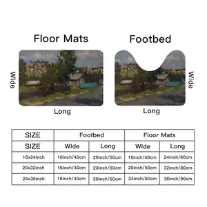 Distant Villages Toilet Mats (Multi-Size)