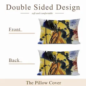 Flick E Polyester Pillow (Rectangle, Multi-Size)