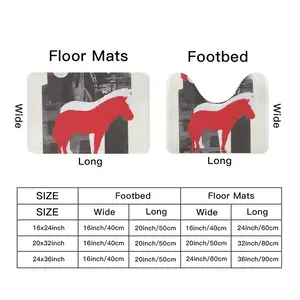 Wwf Przewalskis Horse Toilet Mats (Multi-Size)