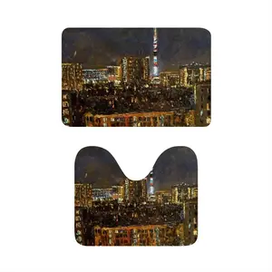 Moscow Tv Tower Toilet Mats (Multi-Size)