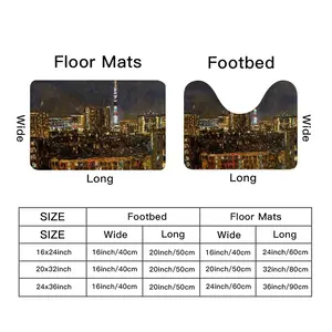 Moscow Tv Tower Toilet Mats (Multi-Size)