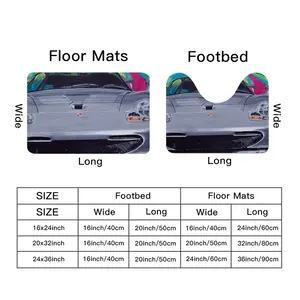 Porsche Gt1 Toilet Mats (Multi-Size)