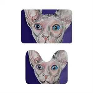 Bald Cat Toilet Mats (Multi-Size)