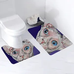 Bald Cat Toilet Mats (Multi-Size)