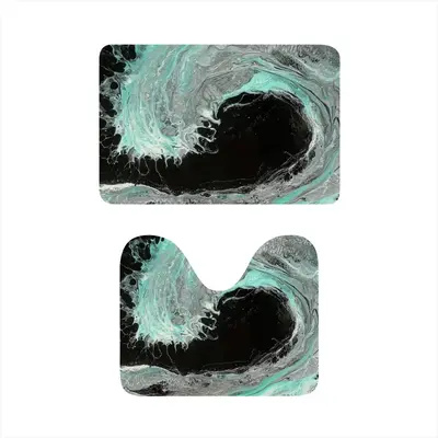 Midnight Wave Toilet Mats (Multi-Size)