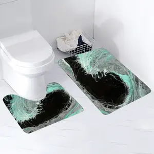 Midnight Wave Toilet Mats (Multi-Size)