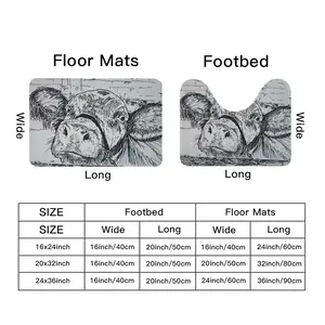 Kilroy Cow Toilet Mats (Multi-Size)