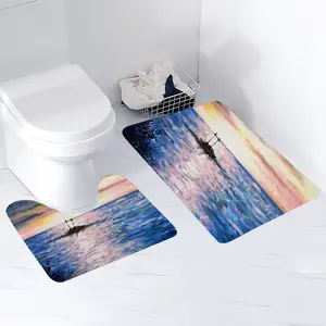 Jamaica Sunset Toilet Mats (Multi-Size)