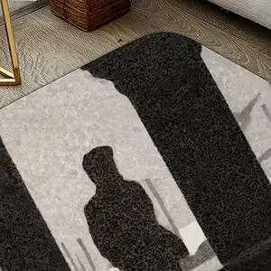 Anticipation Of A Moment Flannel Mats Carpet (Multi-Size)