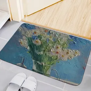 Сhamomiles Flannel Mats Carpet (Multi-Size)