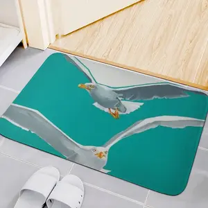 Seagulls Flannel Mats Carpet (Multi-Size)