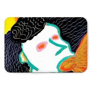 Relax Smal Gallery Of Hallucinated Portraits Flannel Mats Carpet (Multi-Size)