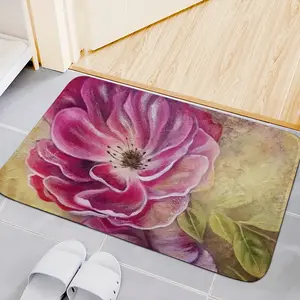 Smell Of Rose Flannel Mats Carpet (Multi-Size)