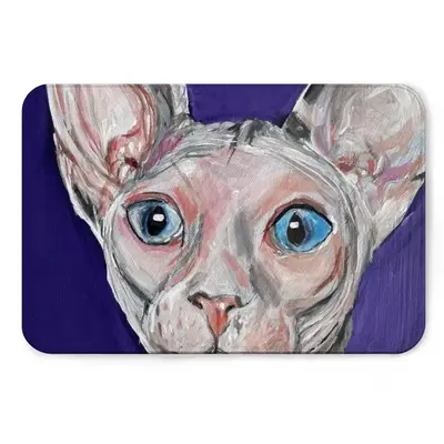 Bald Cat Flannel Mats Carpet (Multi-Size)