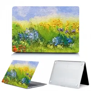 Field Along The Roadside MacBook Pro 13 Case