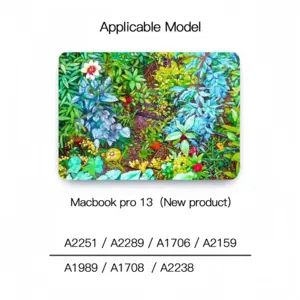 Garden At Giverny MacBook Pro 13 Case