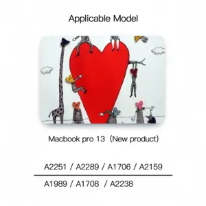 Love Is All Around MacBook Pro 13 Case