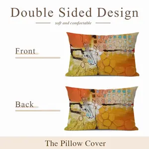 Foment Polyester Pillow (Rectangle, Multi-Size)