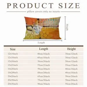 Foment Polyester Pillow (Rectangle, Multi-Size)