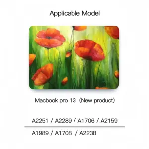 The Sunshine Poppies MacBook Pro 13 Case