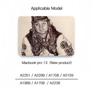 King Louie Portrait MacBook Pro 13 Case