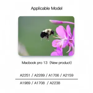 Bee Full Of Pollen MacBook Pro 13 Case