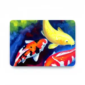 Koi Fish In The Pond MacBook Pro 13 Case