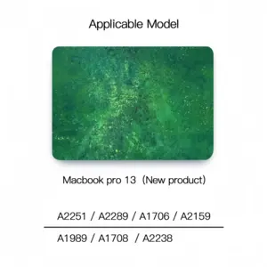 Shades Of Green MacBook Pro 13 Case