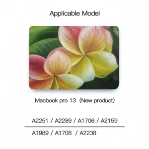 Hawaiian Flowers MacBook Pro 13 Case