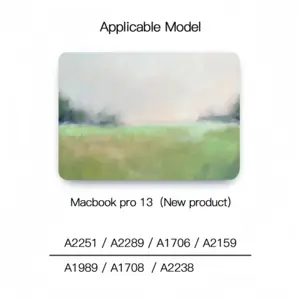 Where The Grass Is Always Green MacBook Pro 13 Case